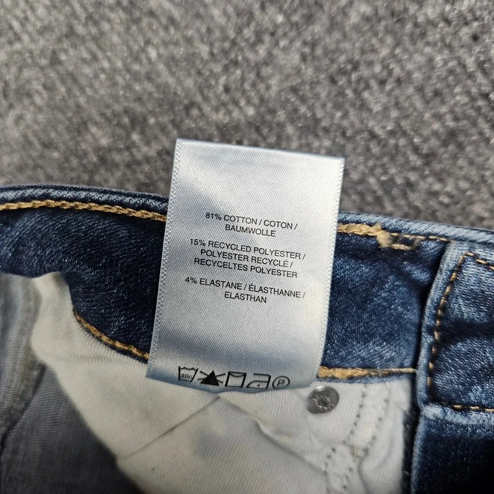 Silver Suki Skinny Jeans Women's 27 Mid Rise‎ Mid Rise Denim Stretch Casual Blue